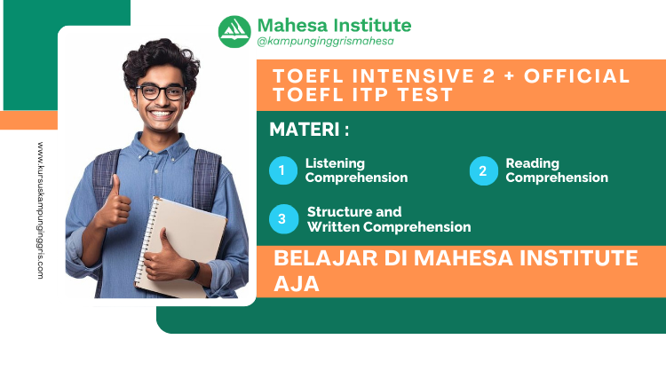 TOEFL Intensive 2 + OFFICIAL TOEFL ITP®  TEST